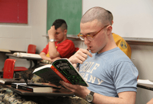 advantages of military school - eliminate distractions