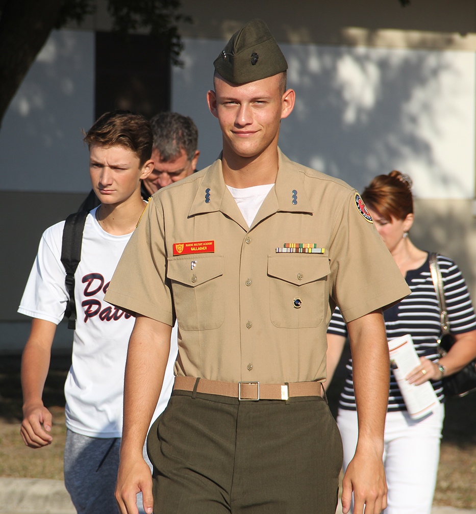 picture of a cadet leader
