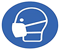 icon of person wearing mask