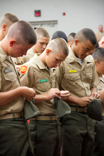 fall 2014 plebes pinning ega