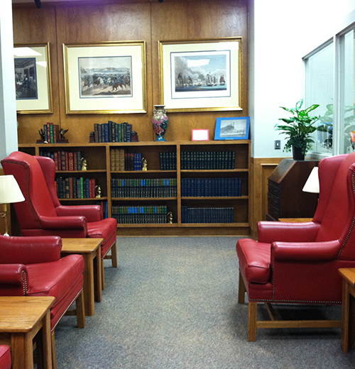 MMA library, Brooks reading room