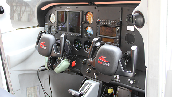 Redbird glass cockpit