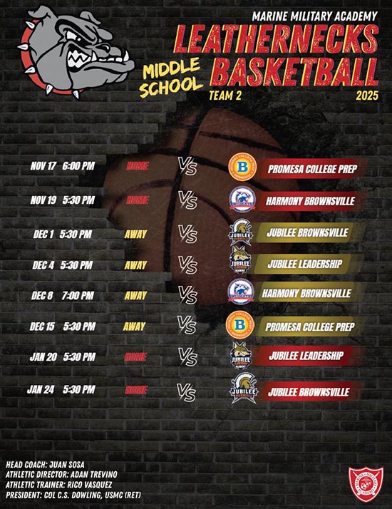 basketball schedule